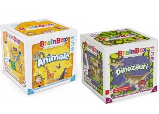 BrainBox: Животные + Динозавры (рум.)
