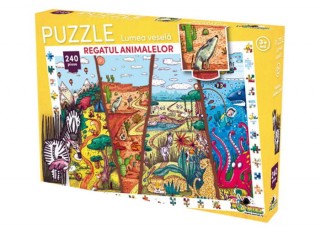 Пазл Царство животных, 240 эл.