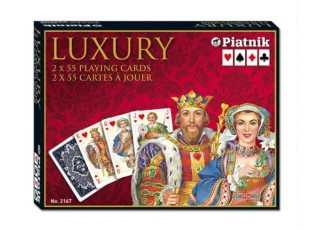 Карты игральные Piatnik Роскошь (Luxury), 2 колоды х 55 карт