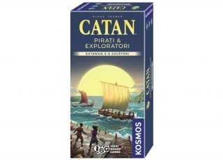 Катан: Первопроходцы и пираты. Дополнение для 5-6 игроков (Catan: Explorers & Pirates - 5-6 Player Extension) (рум.)