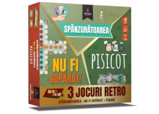 Виселица. Не сердись. Котик — 3 ретро-игры (рум.)