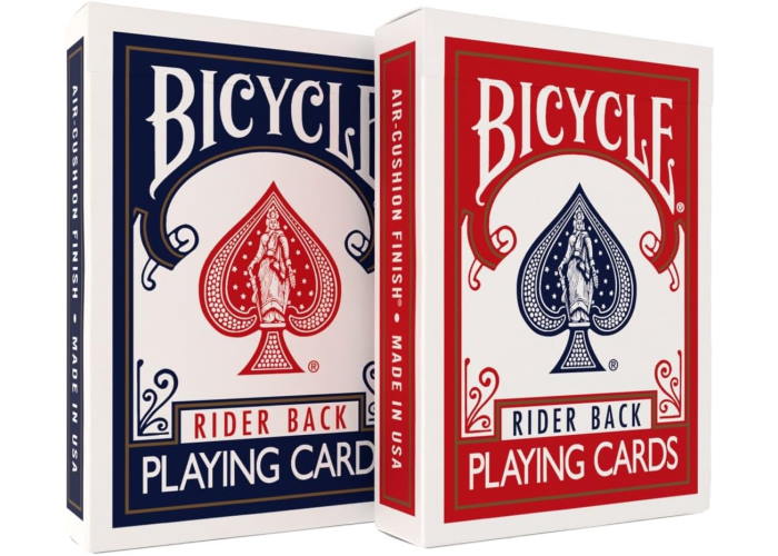 Карты игральные Bicycle Rider Back International Standard Index (red/blue) Карты игральные Bicycle Rider Back International Standard Index (red/blue)