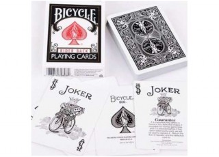Карты игральные Bicycle Rider Back Black Deck