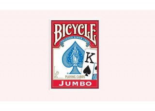 Карты игральные Bicycle Rider Back International Jumbo Index (red)