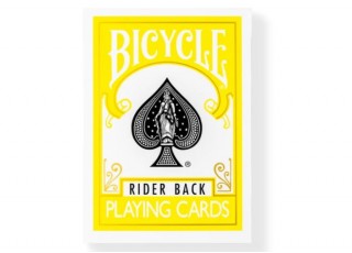 Карты игральные Bicycle Rider Back (Yellow)