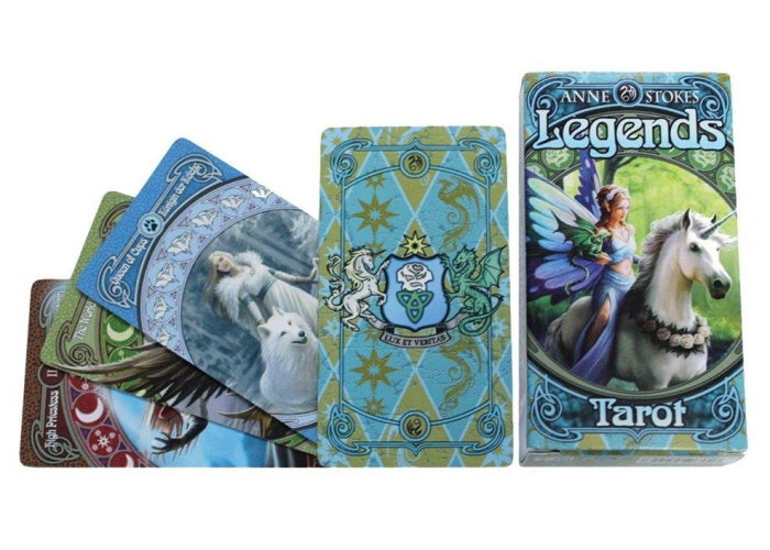 Карты Таро Легенд (Legends Tarot by Anne Stokes)