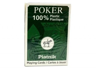 Карты игральные PIATNIK Классические покерные, 1 колода х 55 карт (Plastic Poker Economy)