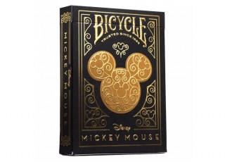 Карты игральные Bicycle Disney Mickey Mouse inspired Black and Gold