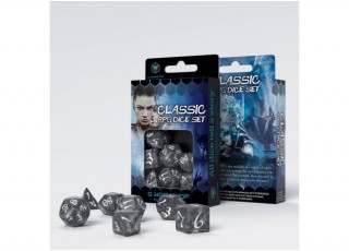 Набор кубиков Classic RPG Smoky & white Dice Set (7 шт.)