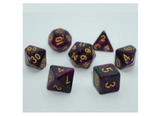 Набор кубиков Galaxy 7 Dice Set - Dark purple (7 шт.)