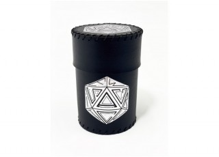 Dice cap D20 (negru) (Dice cup D20 black)