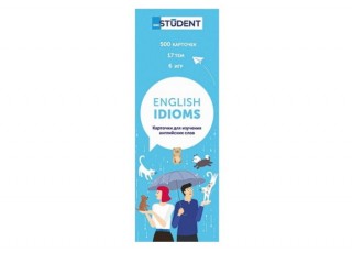 Карточки для изучения английского языка English Student Idioms