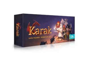 Un set de miniaturi pentru jocul Secretele Castelului Karak (Karak)