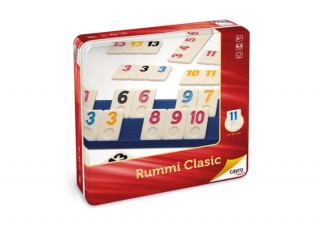 Rummi clasic într-o cutie de metal (Rummy Classic, Rummikub)