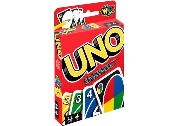 Коробка настольной игры Уно