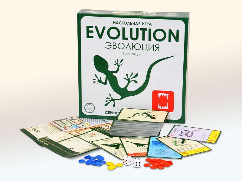 Карточка настольной игры Эволюция (Evolution)