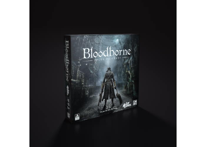 Коробка настольной игры Bloodborne: Порождение Крови (рум.)