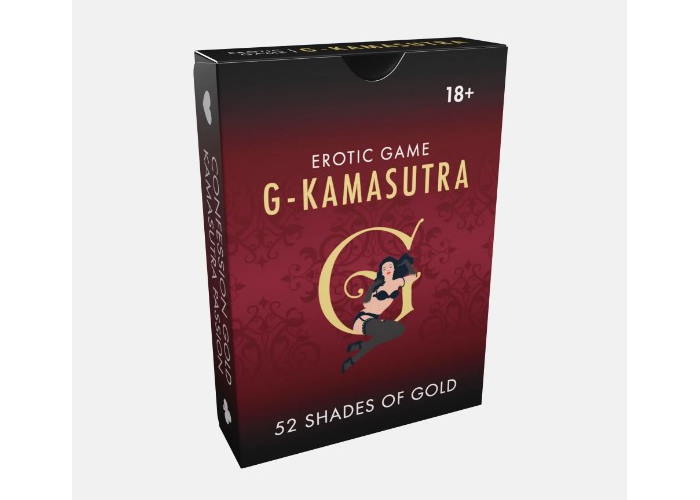 Коробка настольной игры MadWish G-Камасутра. 52 оттенка золота (англ.)