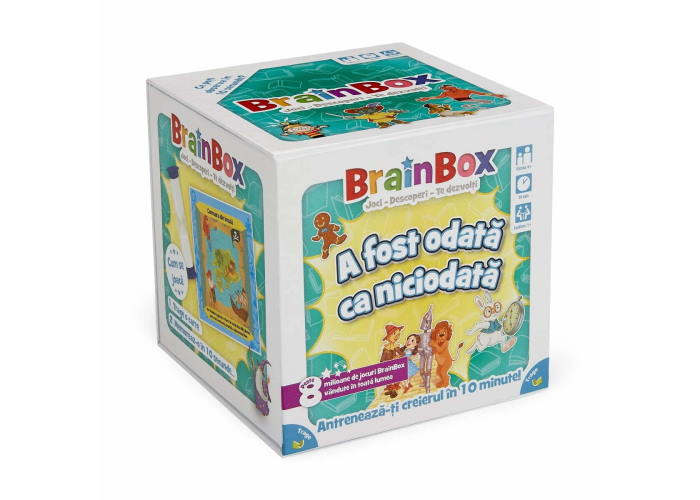 Коробка настольной игры BrainBox: Однажды в сказке (рум.)