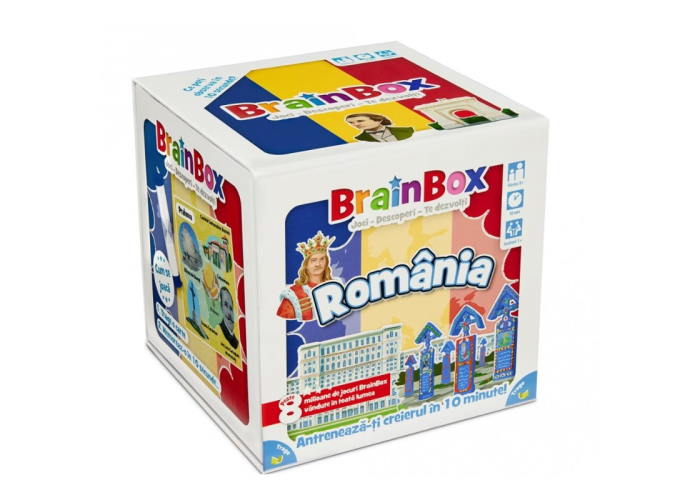 Коробка настольной игры BrainBox: Румыния (рум.)