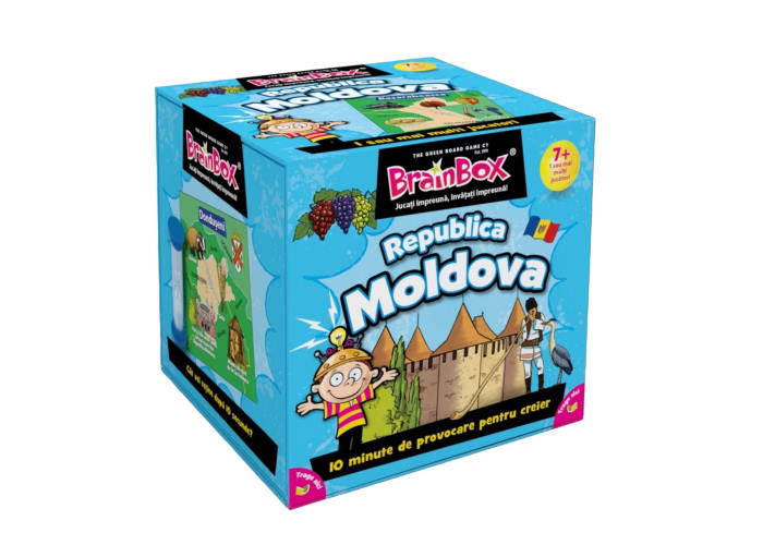 Коробка настольной игры BrainBox: Республика Молдова (рум.)