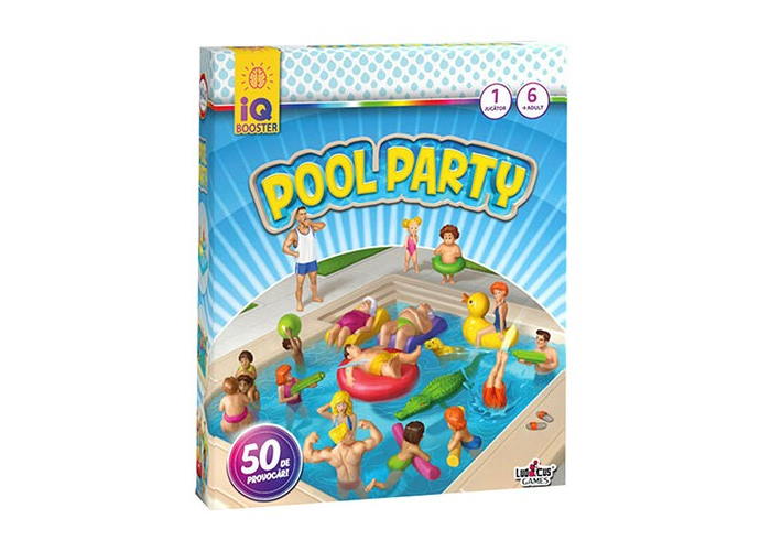 Коробка настольной игры IQ Booster - Pool Party (рум.)
