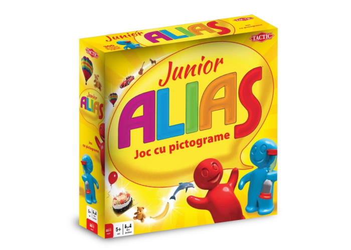 Коробка настольной игры Алиас для детей (Junior Alias) (рум.)