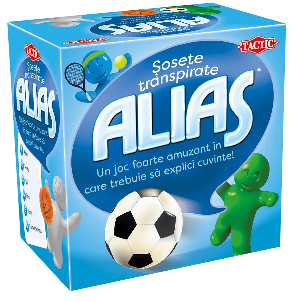 Коробка настольной игры Алиас. Мир спорта (Alias Sweaty Socks) (рум.)