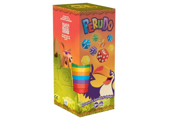 Коробка настольной игры Перудо (рум.)