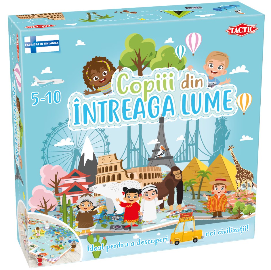 Коробка настольной игры Дети со всего мира (Children of the World) (рум.)