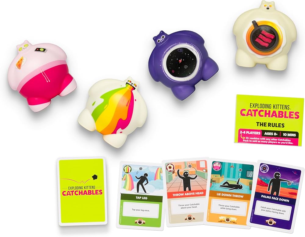 Копоненты настольной игры Летающие кошки (рум.)