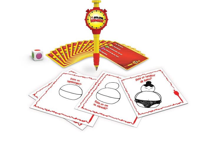 Компоненты настольной игры Волшебная ручка (рум.)