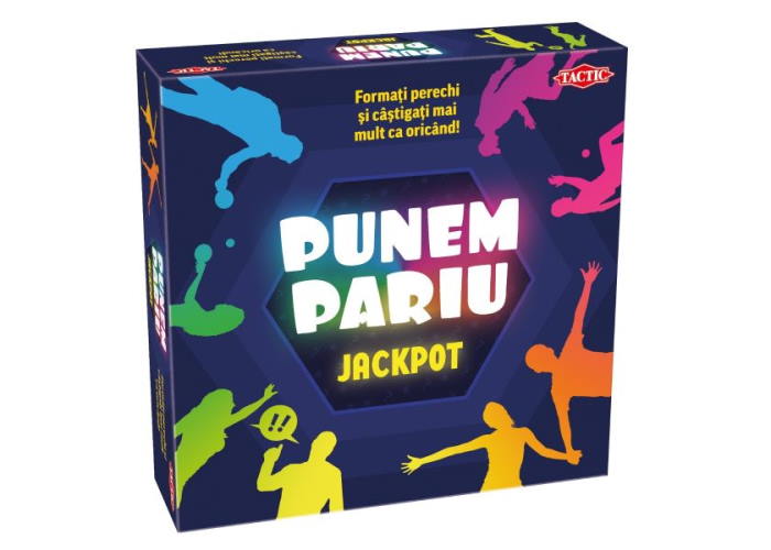 Коробка настольной игры Делаем ставку - Джекпот (рум.)