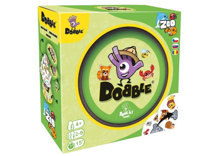 Коробка настольной игры Доббль: Животный Мир (рум.)