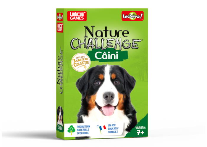 Коробка настольной игры Nature Challenge: Собаки (рум.)