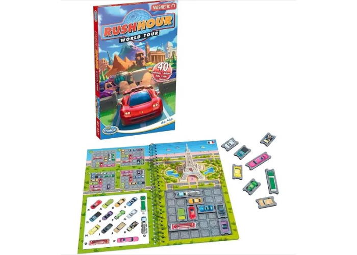 Настольная игра Магнитный пазл: Час Пик - Мировое Турне (рум.)