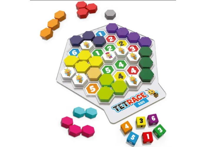 Компоненты настольной игры IQ Booster - Tetrace Kids (рум.)
