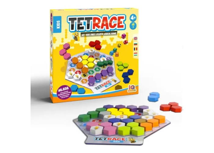 Настольная игра  IQ Booster - Tetrace Kids (рум.)