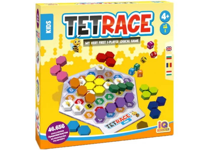 Коробка настольной игры IQ Booster - Tetrace Kids (рум.)