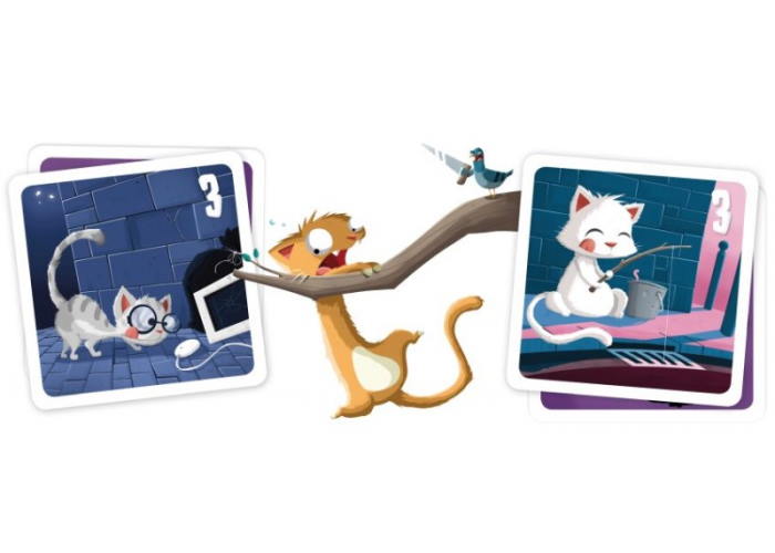 Компоненты игры Кошачий лабиринт (рум.)