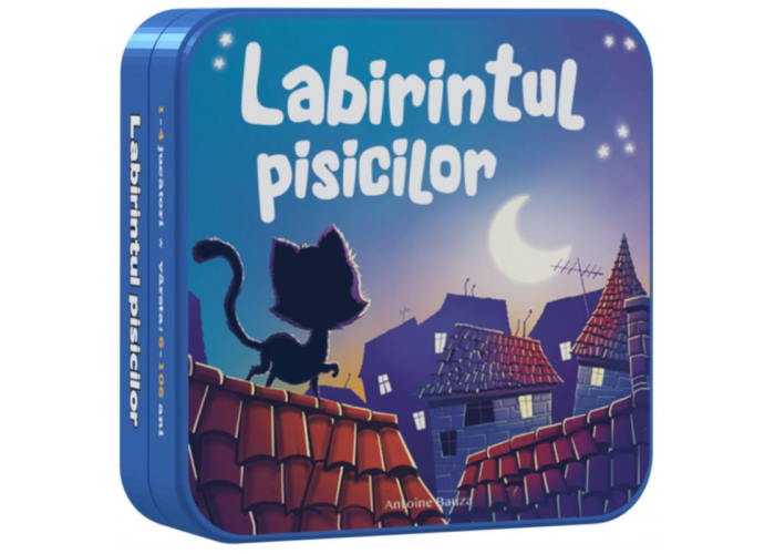 Коробка настольной игры Кошачий лабиринт (рум.)