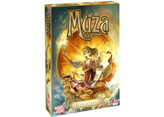Коробка настольной игры Муза 2 - Возрождение (рум.)