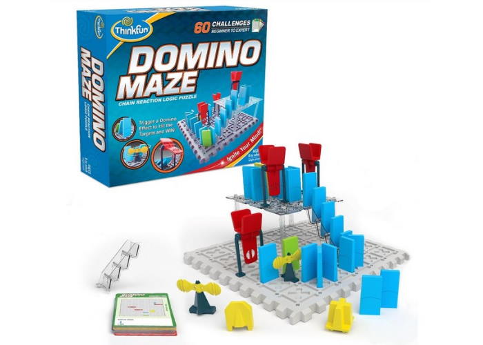 Настольная игра Домино лабиринт (англ.)
