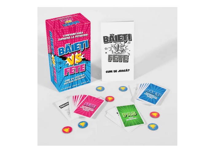 Настольная игра Парни против девушек (рум.)