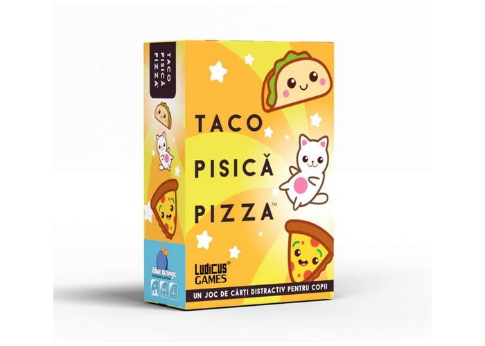Коробка настольной игры Тако Кот Пицца (рум.)