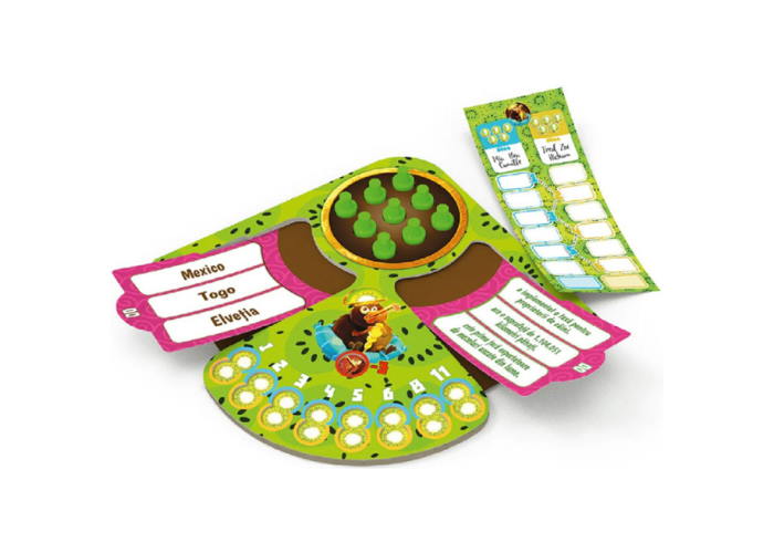 Компоненты настольной игры Великий Киви (рум.)
