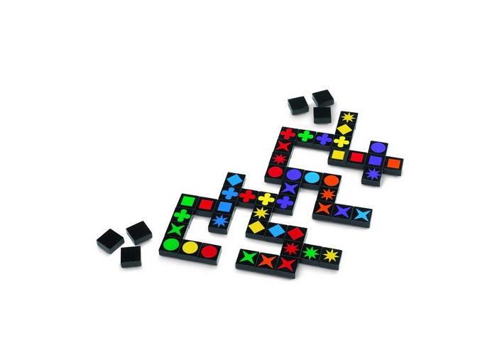 Компоненты настольной игры Qwirkle (рум.)