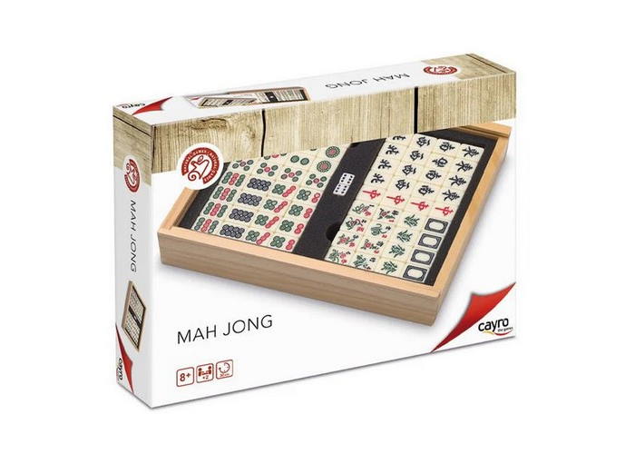 Коробка настольной игры Маджонг (деревянная коробка)