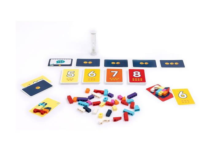 Компоненты настольной игры Brick Like This! (рум.)