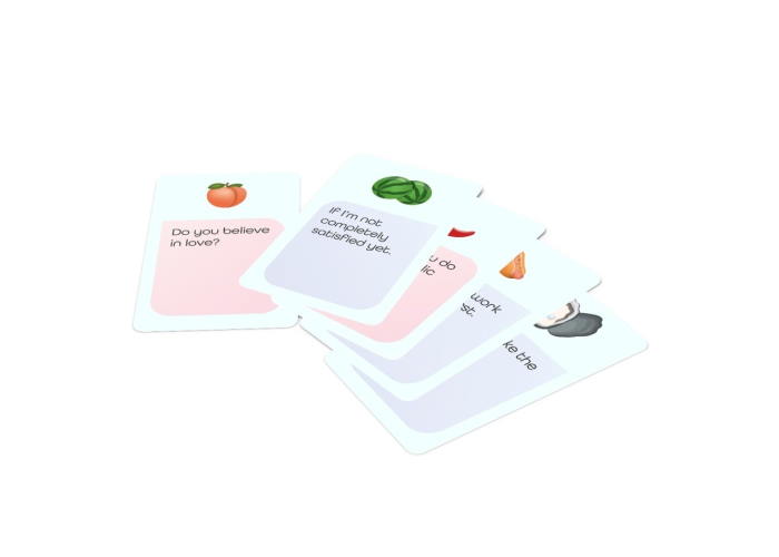 Карты настольной игры Запретные деликатесы (англ.)